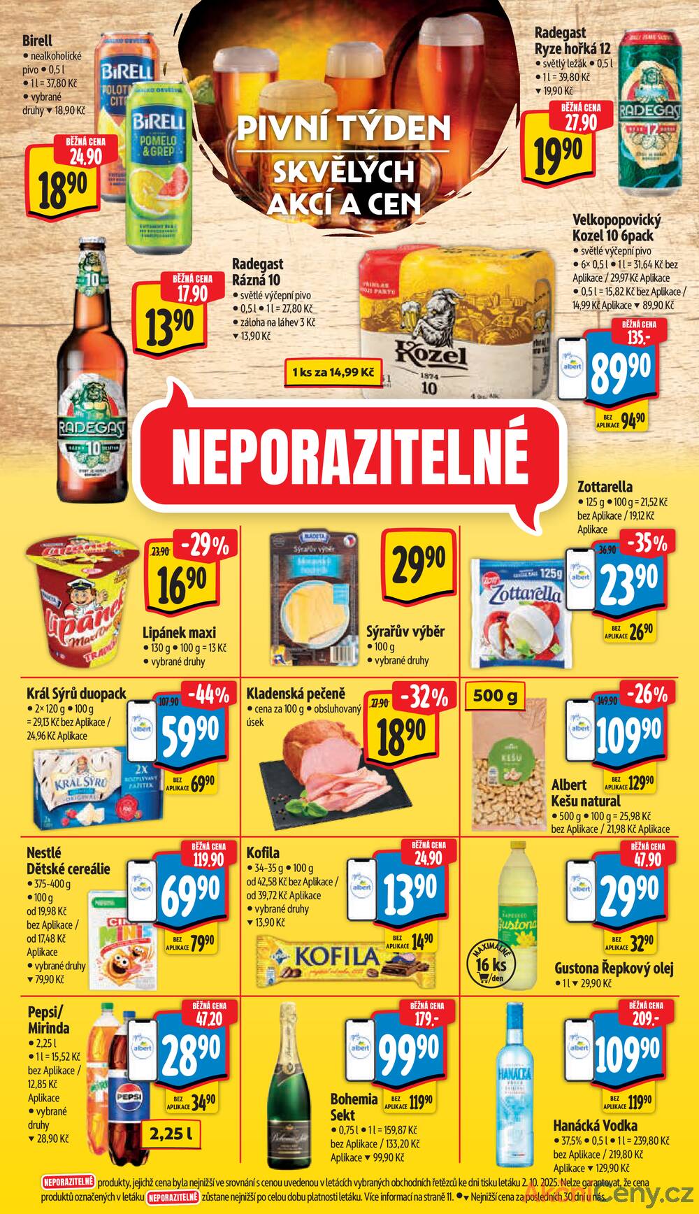 Leták Albert - Albert Supermarket Jihomoravský od 8.10. do 14.10.2025 - strana 8