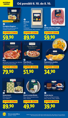 Lidl od 6.10. do 8.10.2025