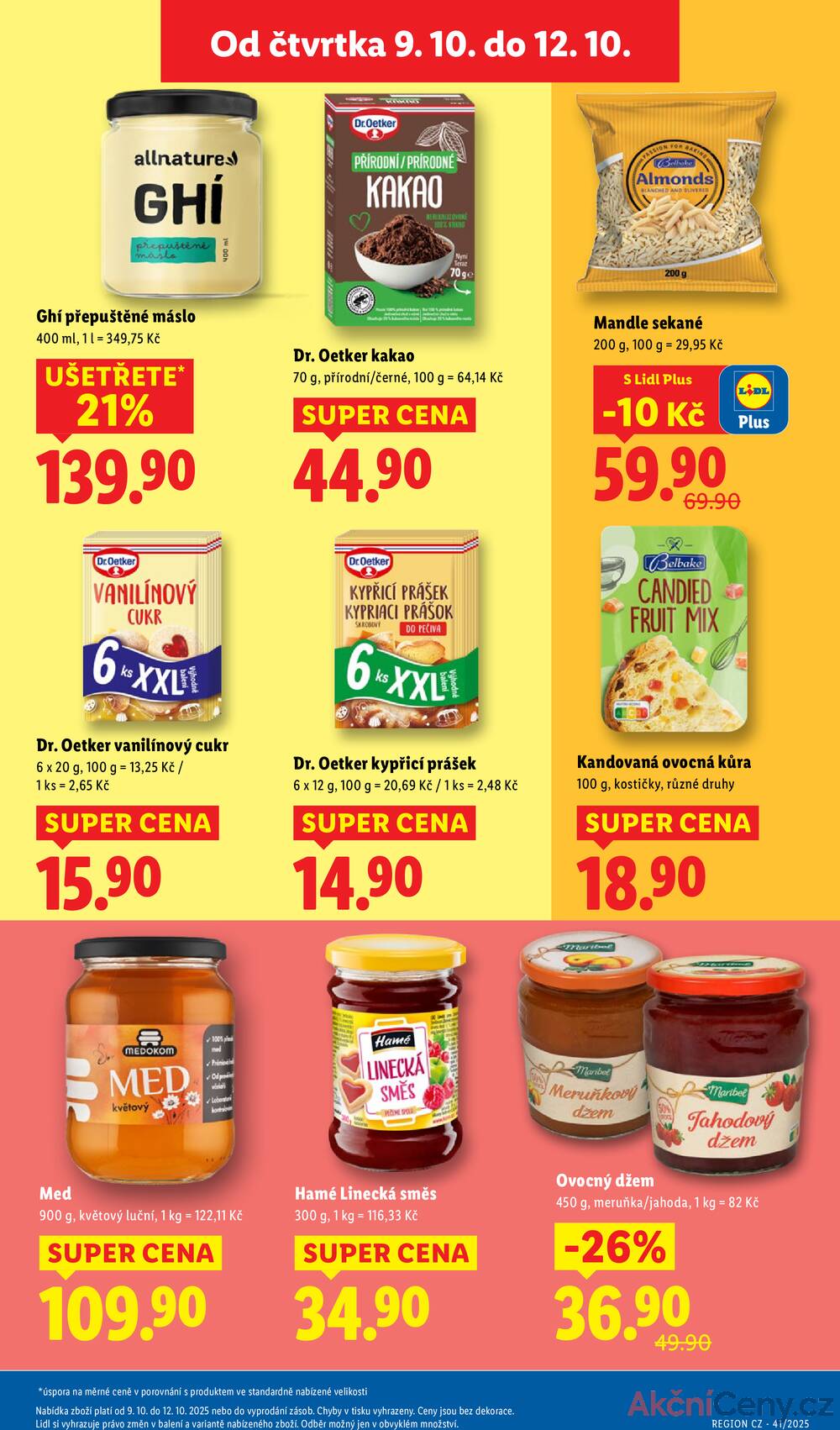 Leták Lidl - Lidl Čtvrtek od 9.10. do 12.10.2025 - strana 19