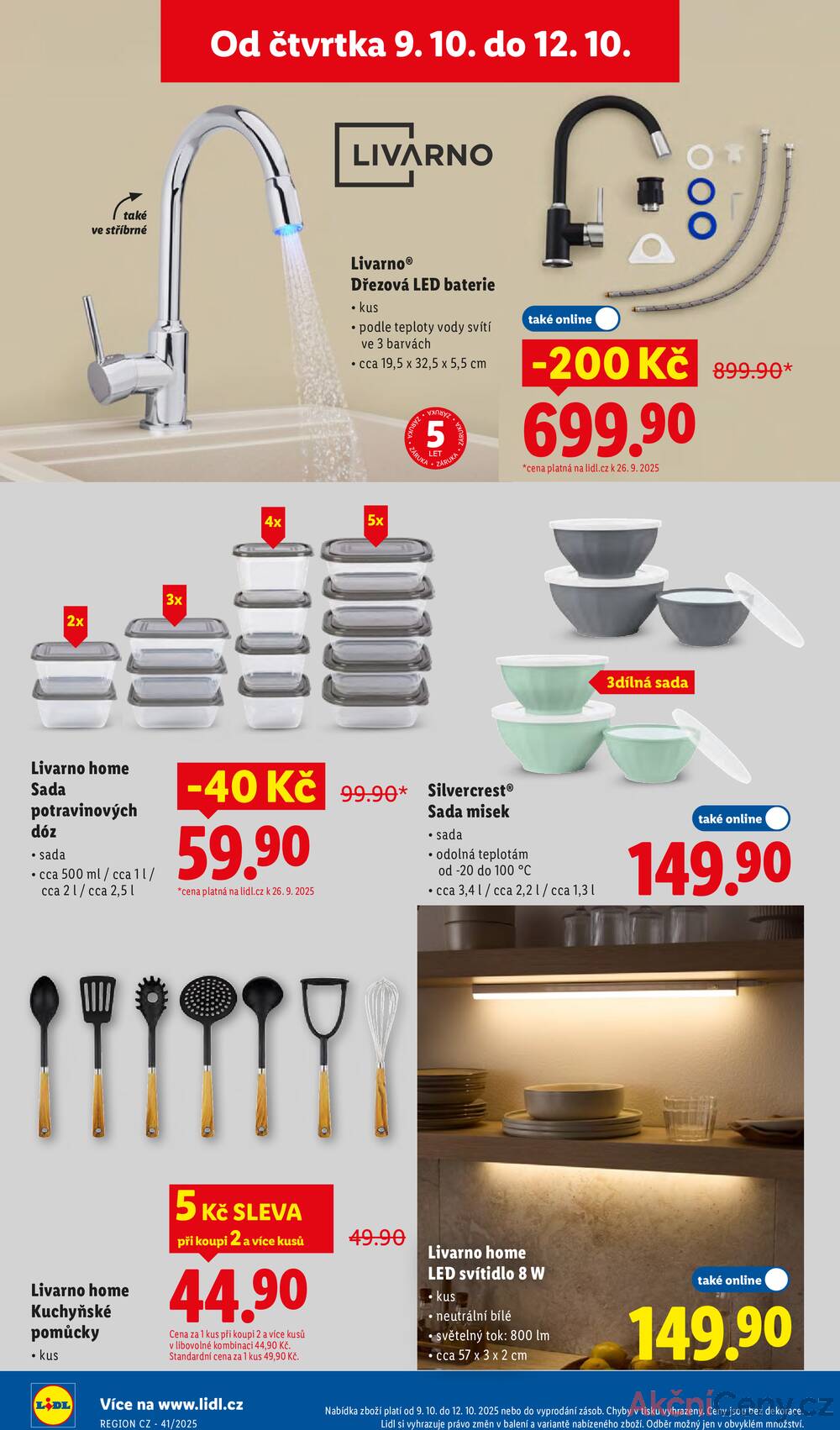 Leták Lidl - Lidl Čtvrtek od 9.10. do 12.10.2025 - strana 32