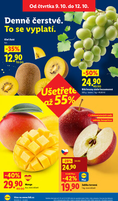 Leták Lidl
		  platný do 12.10.2025 - strana 8