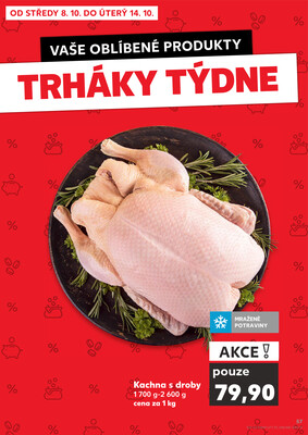 Kaufland 8.10. - 14.10. - Kaufland - Prachatice