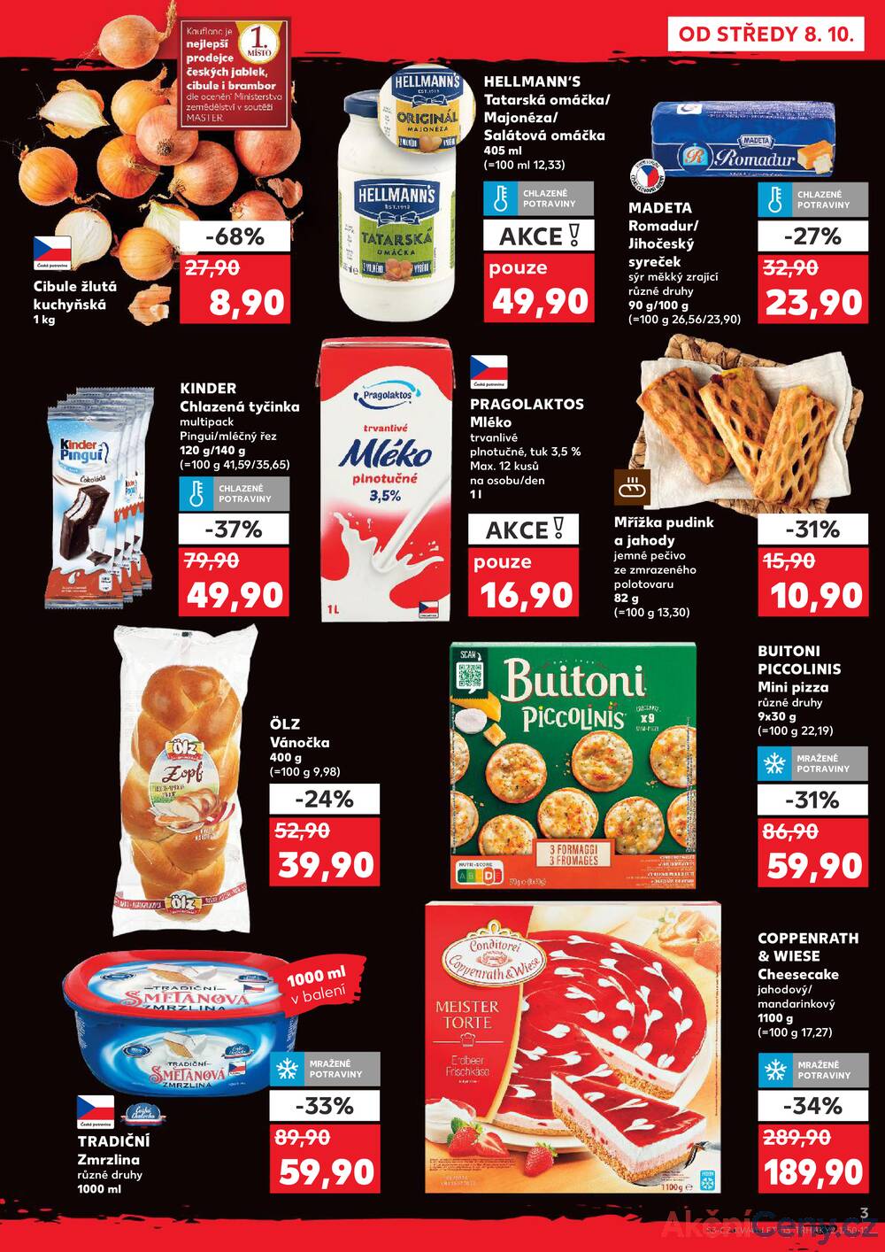 Leták Kaufland - Kaufland 8.10. - 14.10. - Kaufland - Louny - strana 3