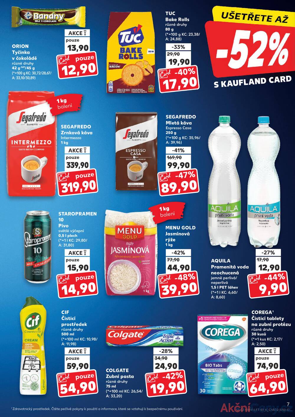 Leták Kaufland - Kaufland 8.10. - 14.10. - Kaufland - Příbram - strana 7