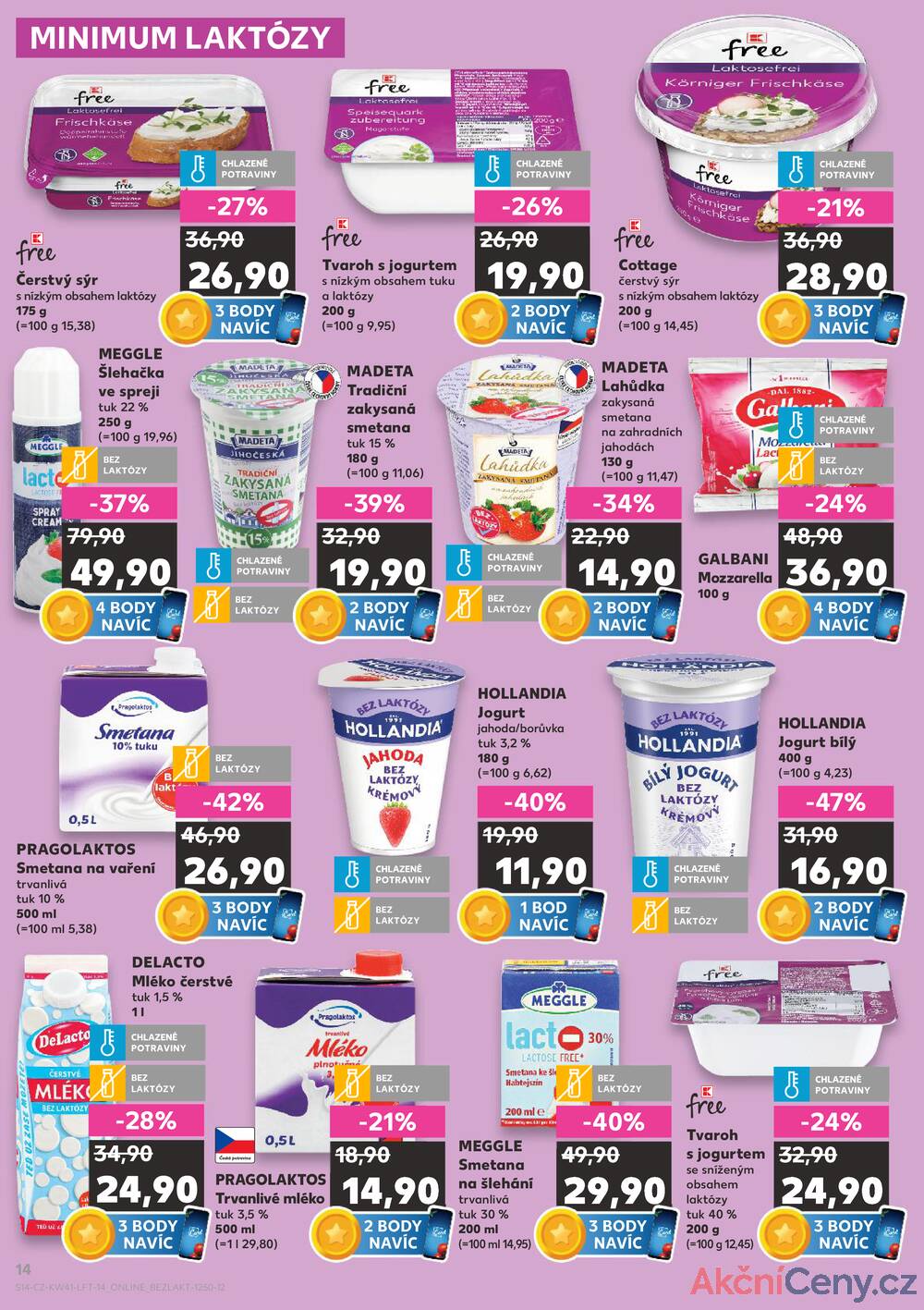 Leták Kaufland - Kaufland 8.10. - 14.10. - Kaufland - Příbram - strana 14