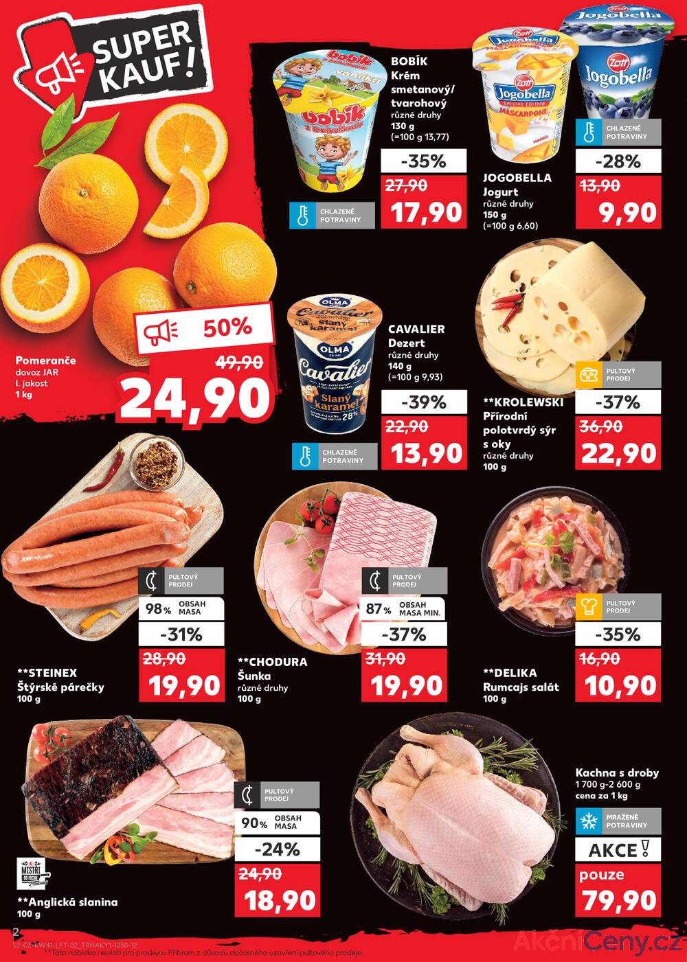 Leták Kaufland - Kaufland 8.10. - 14.10. - Kaufland - Brno - Slatina - strana 2