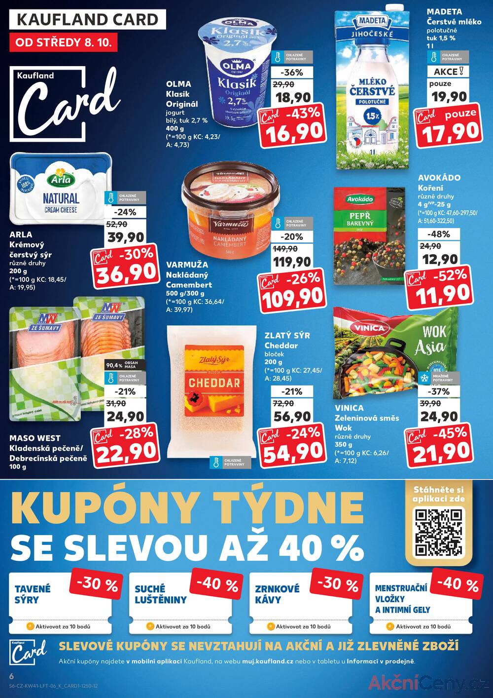 Leták Kaufland - Kaufland 8.10. - 14.10. - Kaufland - Olomouc - Hněvotínská - strana 6