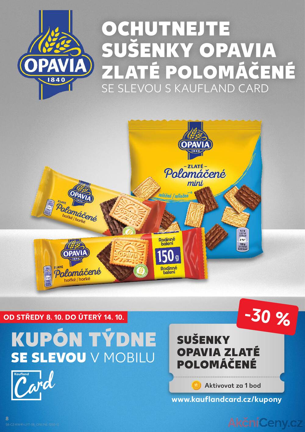 Leták Kaufland - Kaufland 8.10. - 14.10. - Kaufland - Znojmo (Dukelských bojovníků) - strana 8