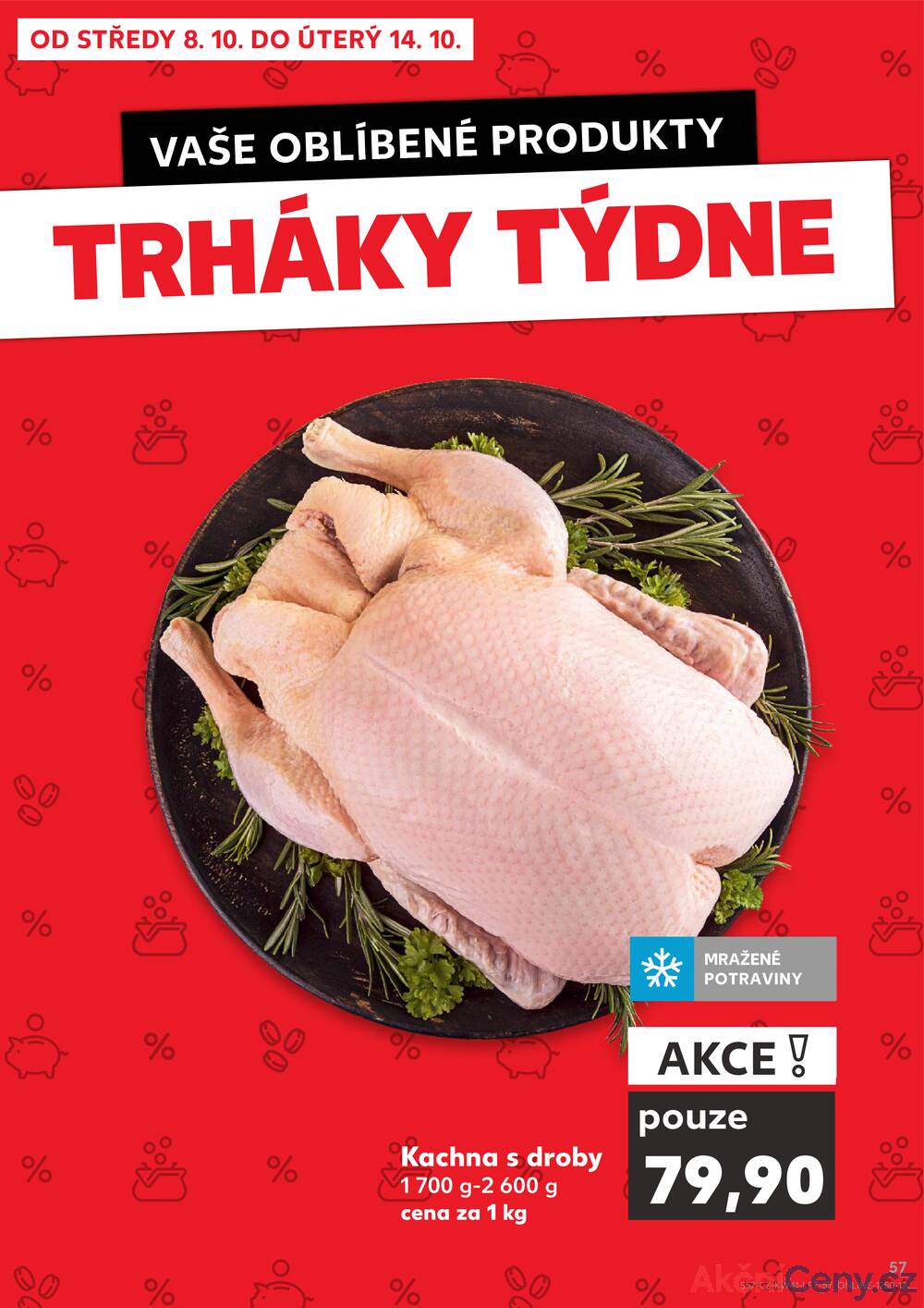Leták Kaufland - Kaufland 8.10. - 14.10. - Kaufland - Znojmo (Dukelských bojovníků) - strana 57