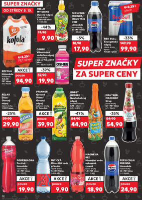 Kaufland 8.10. - 14.10. - Kaufland - Znojmo (Dukelských bojovníků)