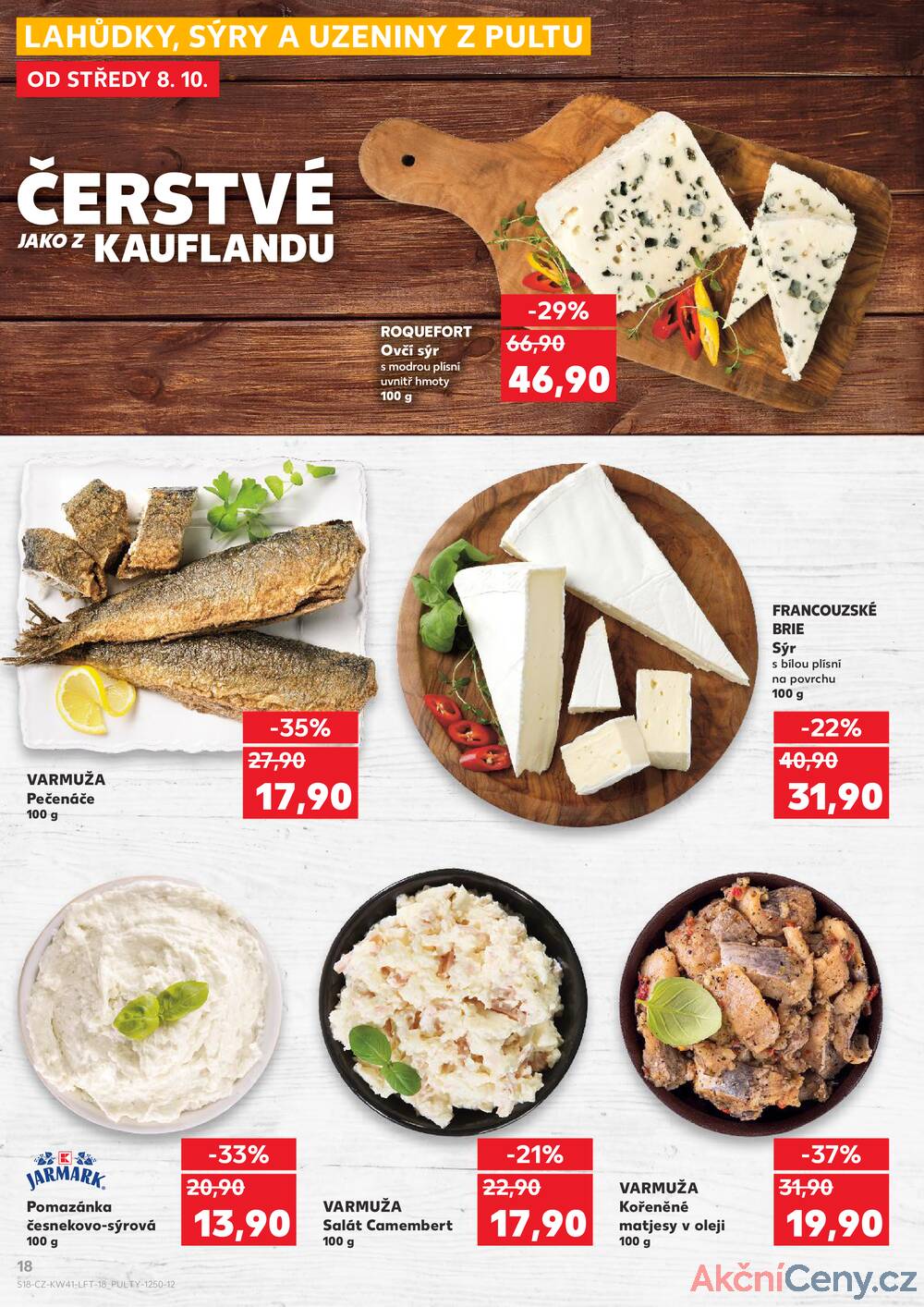 Leták Kaufland - Kaufland 8.10. - 14.10. - Kaufland - Znojmo (Jarošova) - strana 18