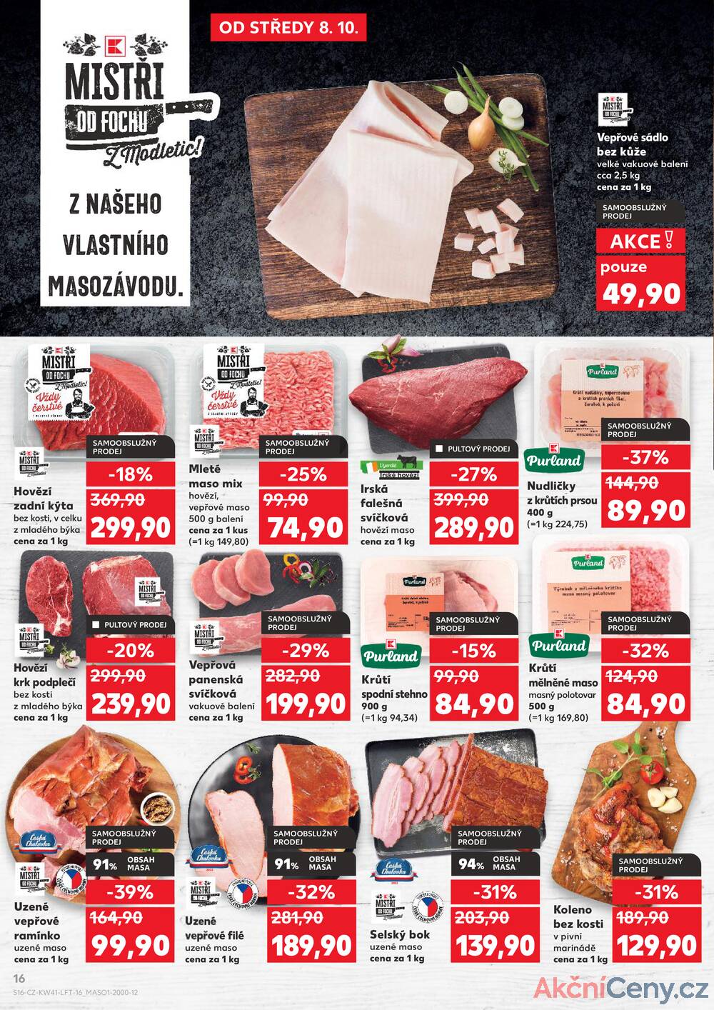Leták Kaufland - Kaufland 8.10. - 14.10. - Kaufland - Kopřivnice - strana 16