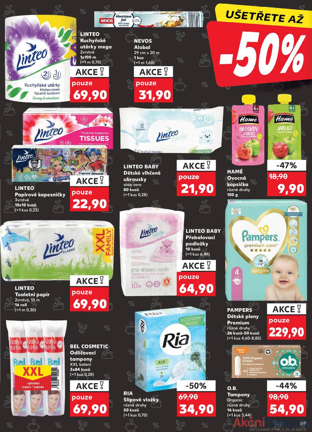 Leták Kaufland - Kaufland 8.10. - 14.10. - Kaufland - Kopřivnice - strana 39