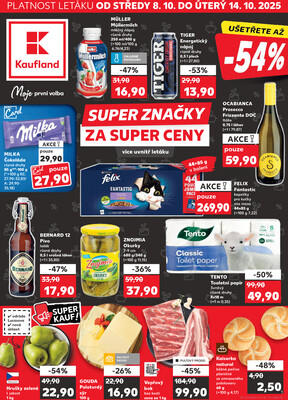 Leták Kaufland 8.10. - 14.10. - Kaufland - Kopřivnice