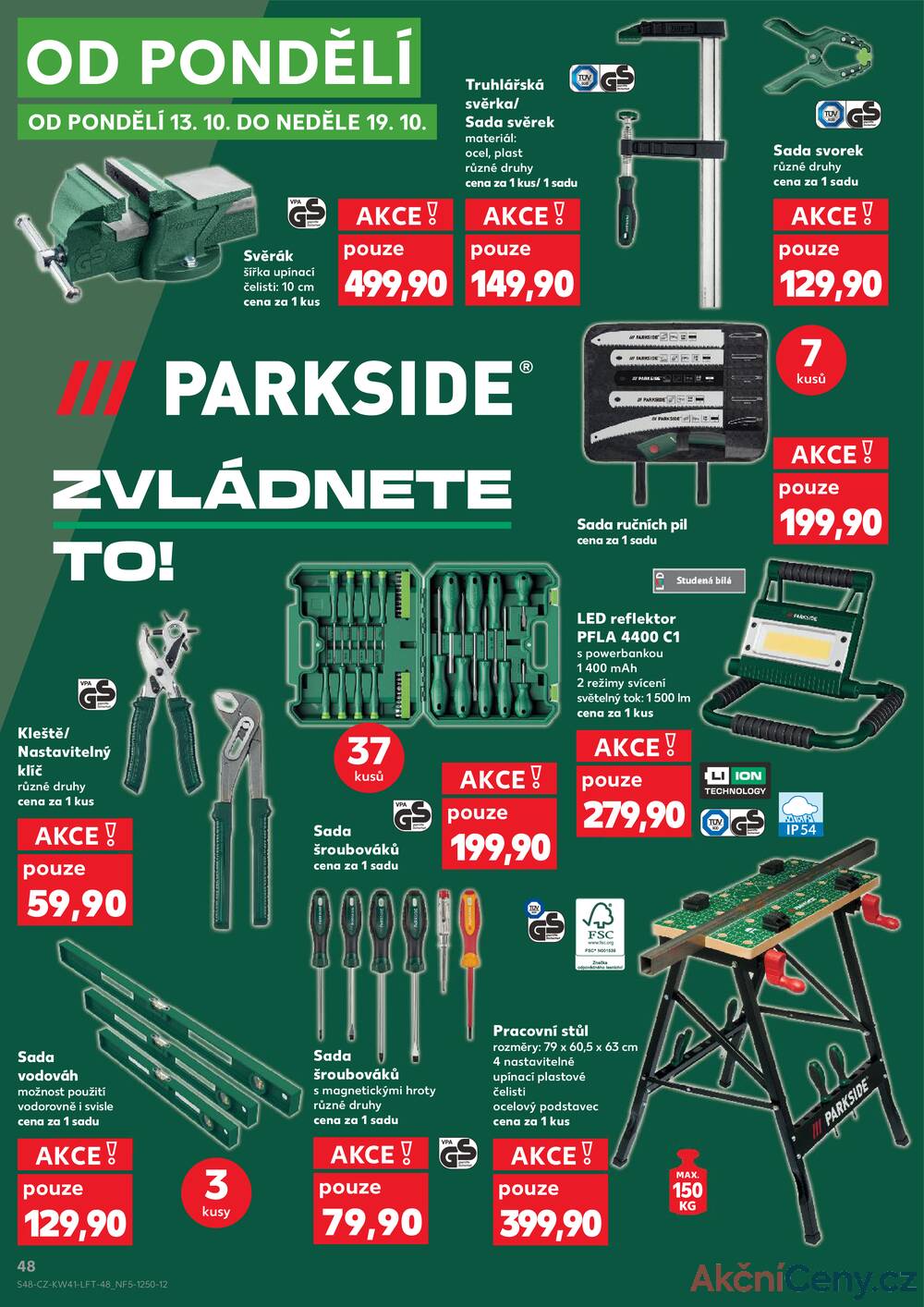 Leták Kaufland - Kaufland 8.10. - 14.10. - Kaufland - Zlín - Vršava - strana 48