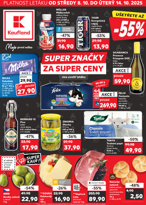 Leták Kaufland 8.10. - 14.10. - Kaufland - Brandýs nad Labem