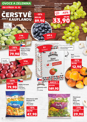 Kaufland 15.10. - 21.10. - Kaufland - Domažlice