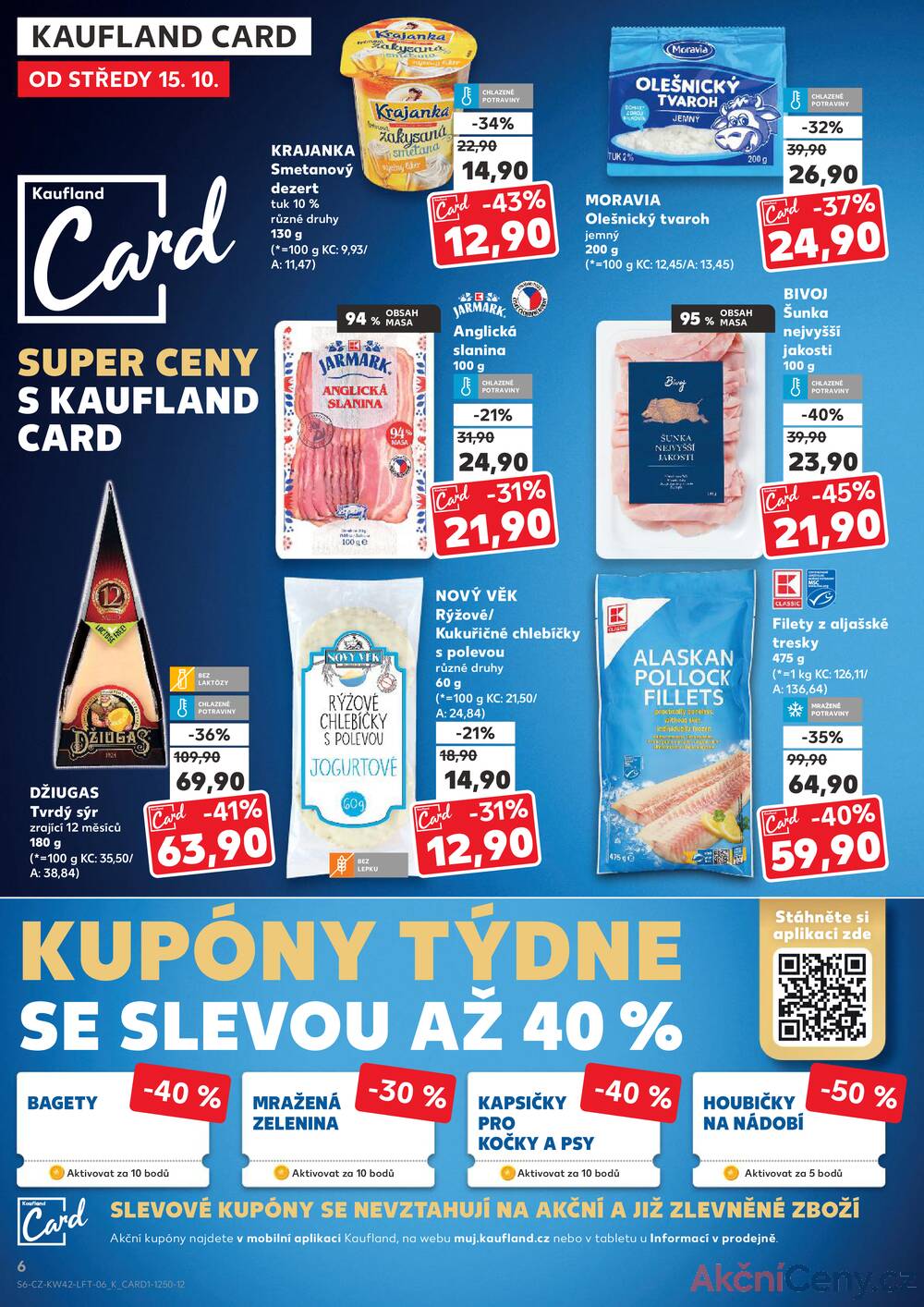 Leták Kaufland - Kaufland 15.10. - 21.10. - Kaufland - Strakonice - strana 6