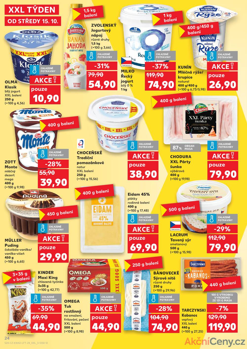 Leták Kaufland - Kaufland 15.10. - 21.10. - Kaufland - Strakonice - strana 24