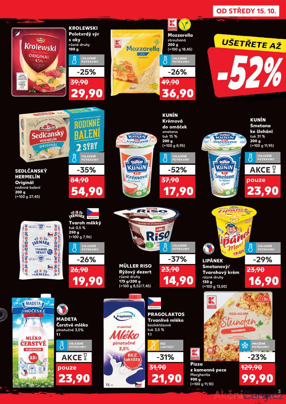 Leták Kaufland - Kaufland 15.10. - 21.10. - Kaufland - Teplice (Čs. Dobrovolců) - strana 3
