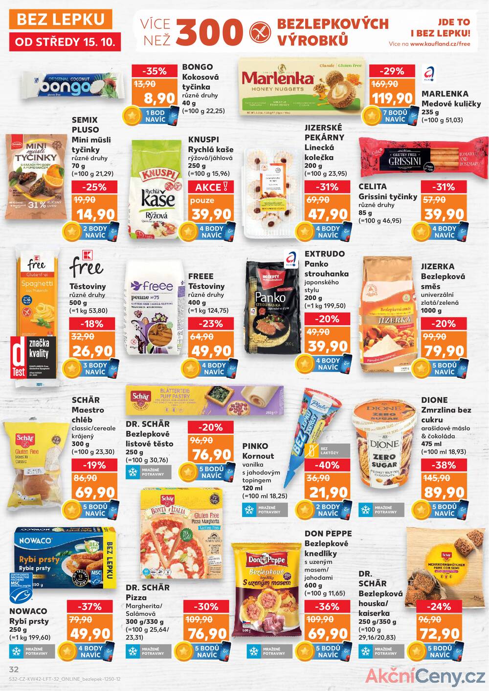 Leták Kaufland - Kaufland 15.10. - 21.10. - Kaufland - Teplice (Čs. Dobrovolců) - strana 32
