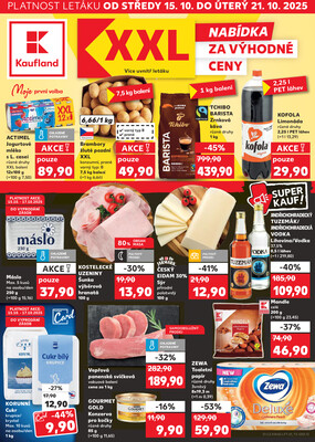 Leták Kaufland 15.10. - 21.10. - Kaufland - Klatovy