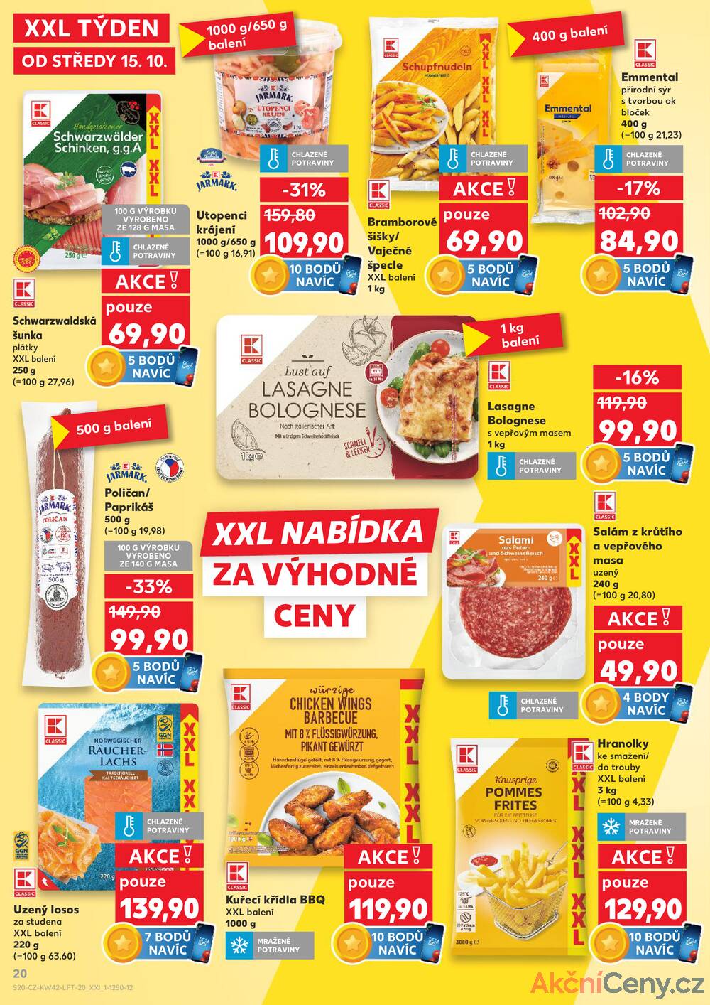 Leták Kaufland - Kaufland 15.10. - 21.10. - Kaufland - Třinec - Lyžbice - strana 20