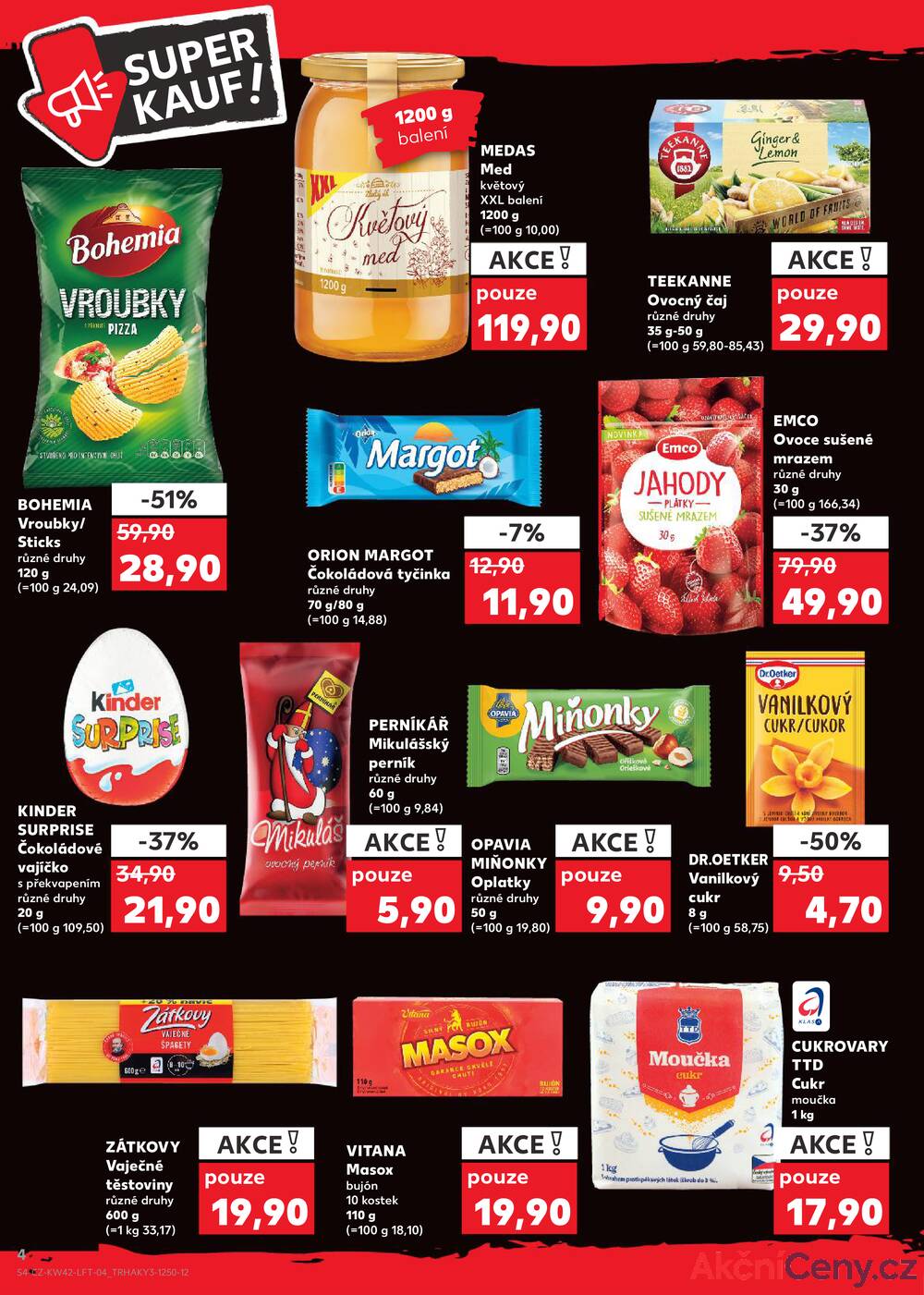 Leták Kaufland - Kaufland 15.10. - 21.10. - Kaufland - Liberec (Dr. M. Horákové) - strana 4