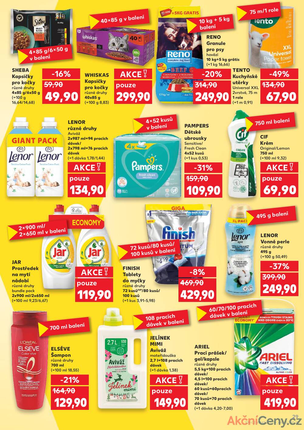 Leták Kaufland - Kaufland 15.10. - 21.10. - Kaufland - Liberec (Dr. M. Horákové) - strana 29