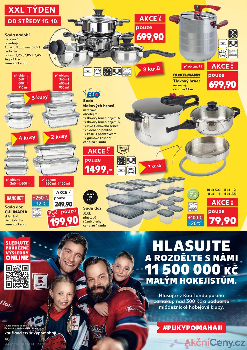 Leták Kaufland - Kaufland 15.10. - 21.10. - Kaufland - Liberec (Dr. M. Horákové) - strana 48