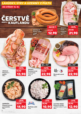 Kaufland 15.10. - 21.10. - Kaufland - Praha 12 (Modřany)