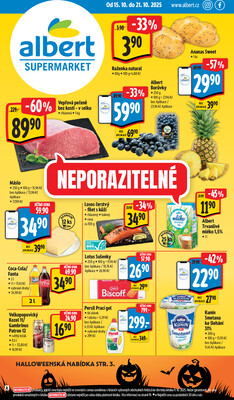 Leták Albert Supermarket Jihomoravský od 15.10. do 21.10.2025