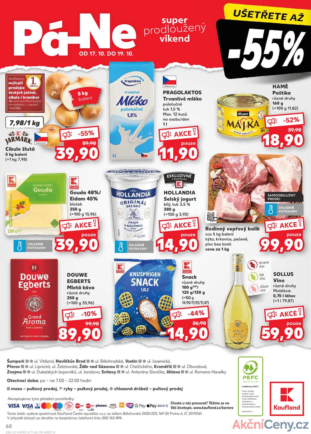 Leták Kaufland - Kaufland 15.10. - 21.10. - Kaufland - Kroměříž - strana 60