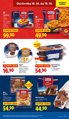 Lidl Čtvrtek od 16.10. do 19.10.2025