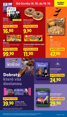 Lidl Čtvrtek od 16.10. do 19.10.2025