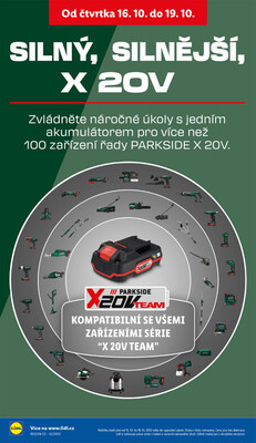 Lidl Čtvrtek od 16.10. do 19.10.2025