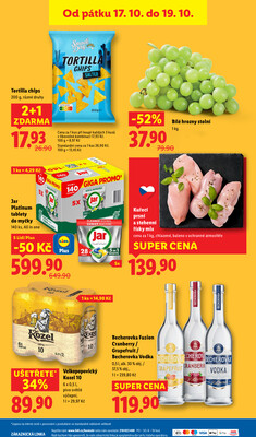 Lidl Čtvrtek od 16.10. do 19.10.2025