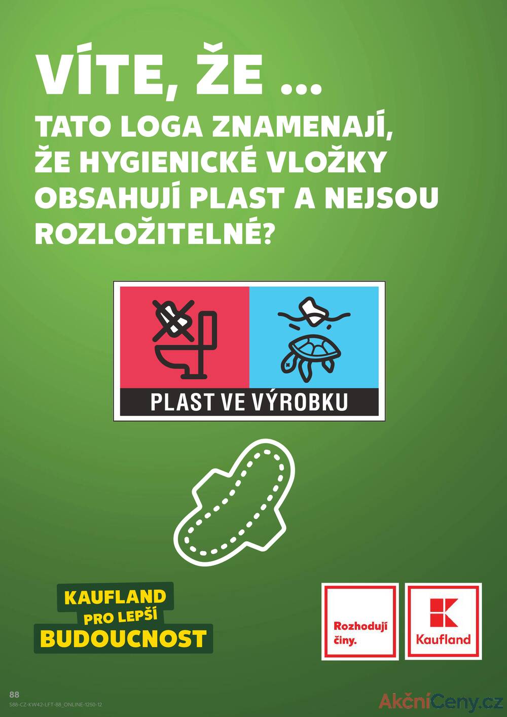 Leták Kaufland - Kaufland 15.10. - 21.10. - Kaufland Moravská Třebová - strana 88