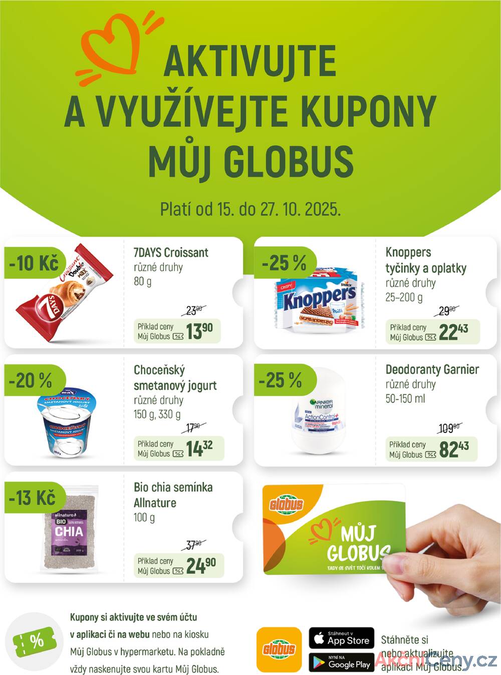 Leták Globus - Akční leták Globus 15.10. - 21.10.2025 - Globus České Budějovice - strana 2