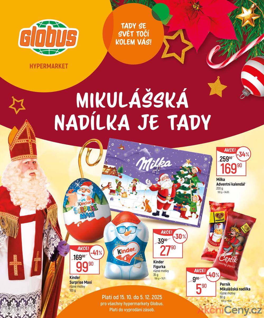 Leták Globus
platný do 5.12.2025 - strana 1