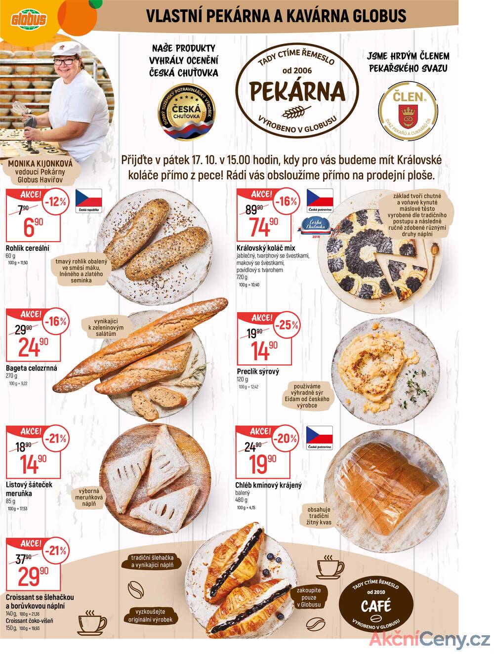 Leták Globus - Akční leták Globus 15.10. - 21.10.2025 - Globus Havířov - strana 7