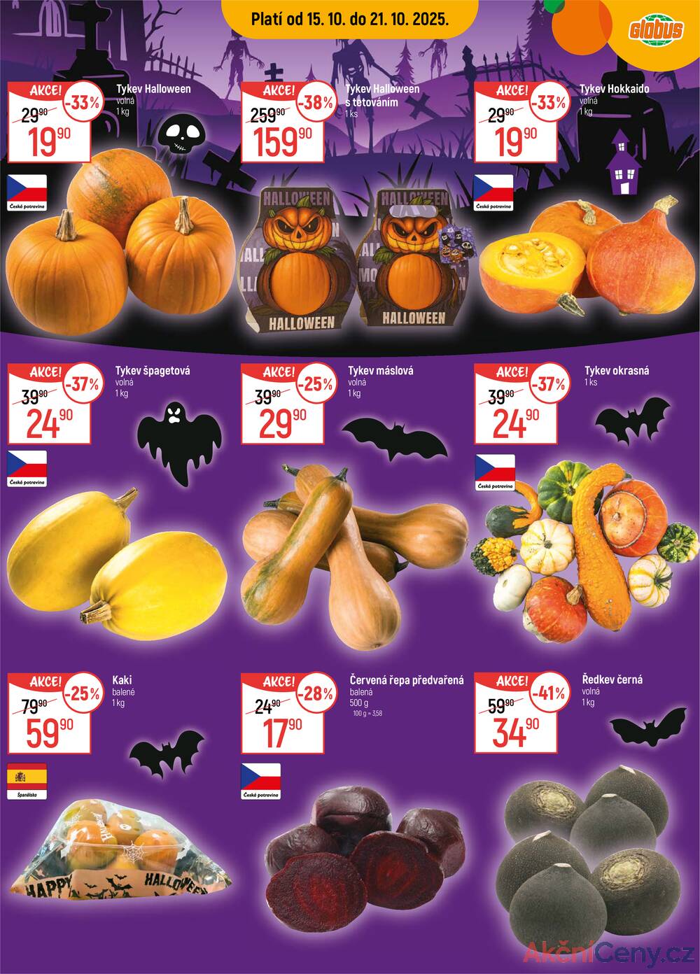 Leták Globus - Akční leták Globus 15.10. - 21.10.2025 - Globus Chomutov - strana 13