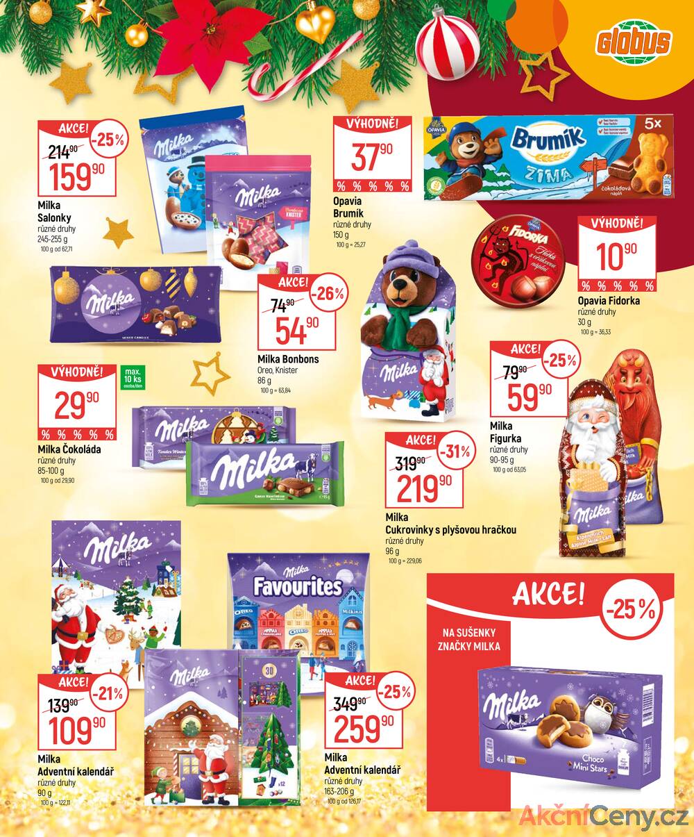 Leták Globus
		  platný do 5.12.2025 - strana 3