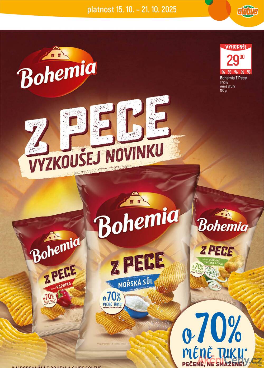 Leták Globus - Akční leták Globus 15.10. - 21.10.2025 - Globus Chotíkov u Plzně - strana 6