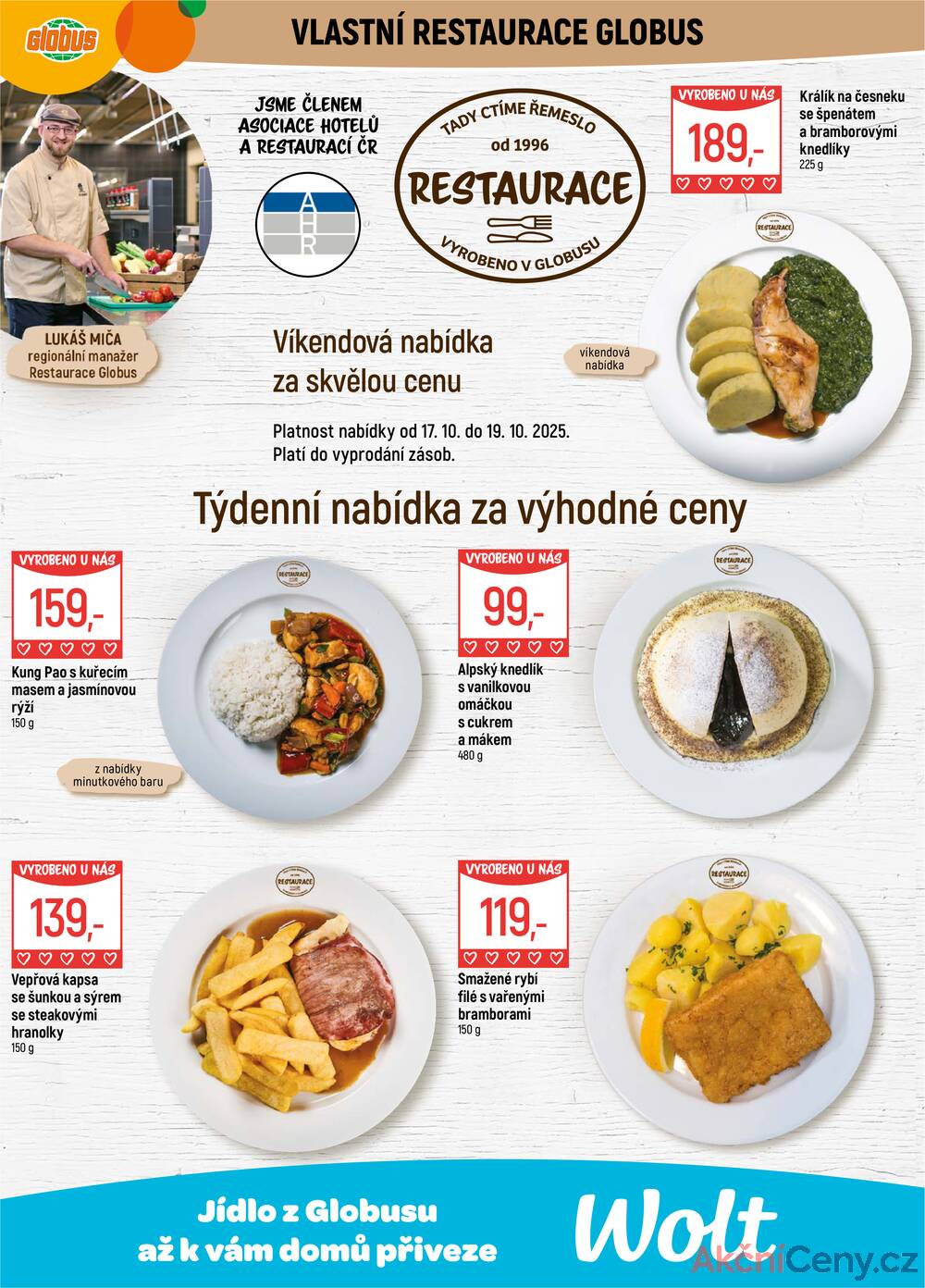Leták Globus - Akční leták Globus 15.10. - 21.10.2025 - Globus Praha - Štěrboholy - strana 9