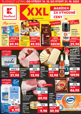 Leták Kaufland 15.10. - 21.10. - Kaufland - Ostrava - Zábřeh