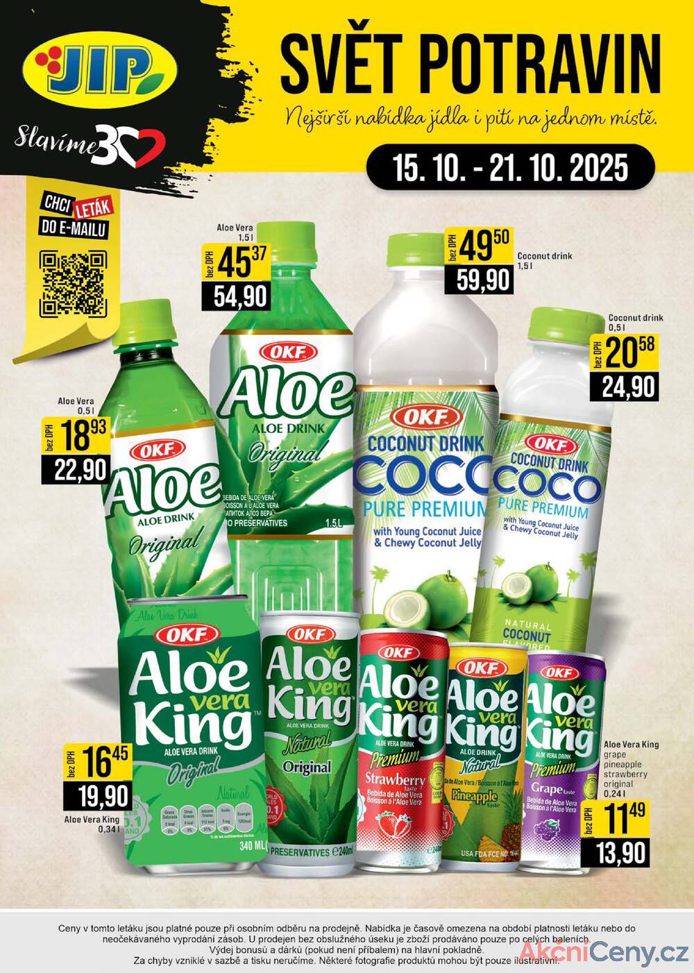 Leták JIP - JIP Cash & Carry Brno, Praha, Ostrava, Jilemnice, Pardubice, Ostrava, Karlovy Vary, Olomouc a Zlín od 15.10. do 21.10.2025 - strana 24 Leták JIP - JIP Cash & Carry Brno, Praha, Ostrava, Jilemnice, Pardubice, Ostrava, Karlovy Vary, Olomouc a Zlín od 15.10. do 21.10.2025 - strana 24