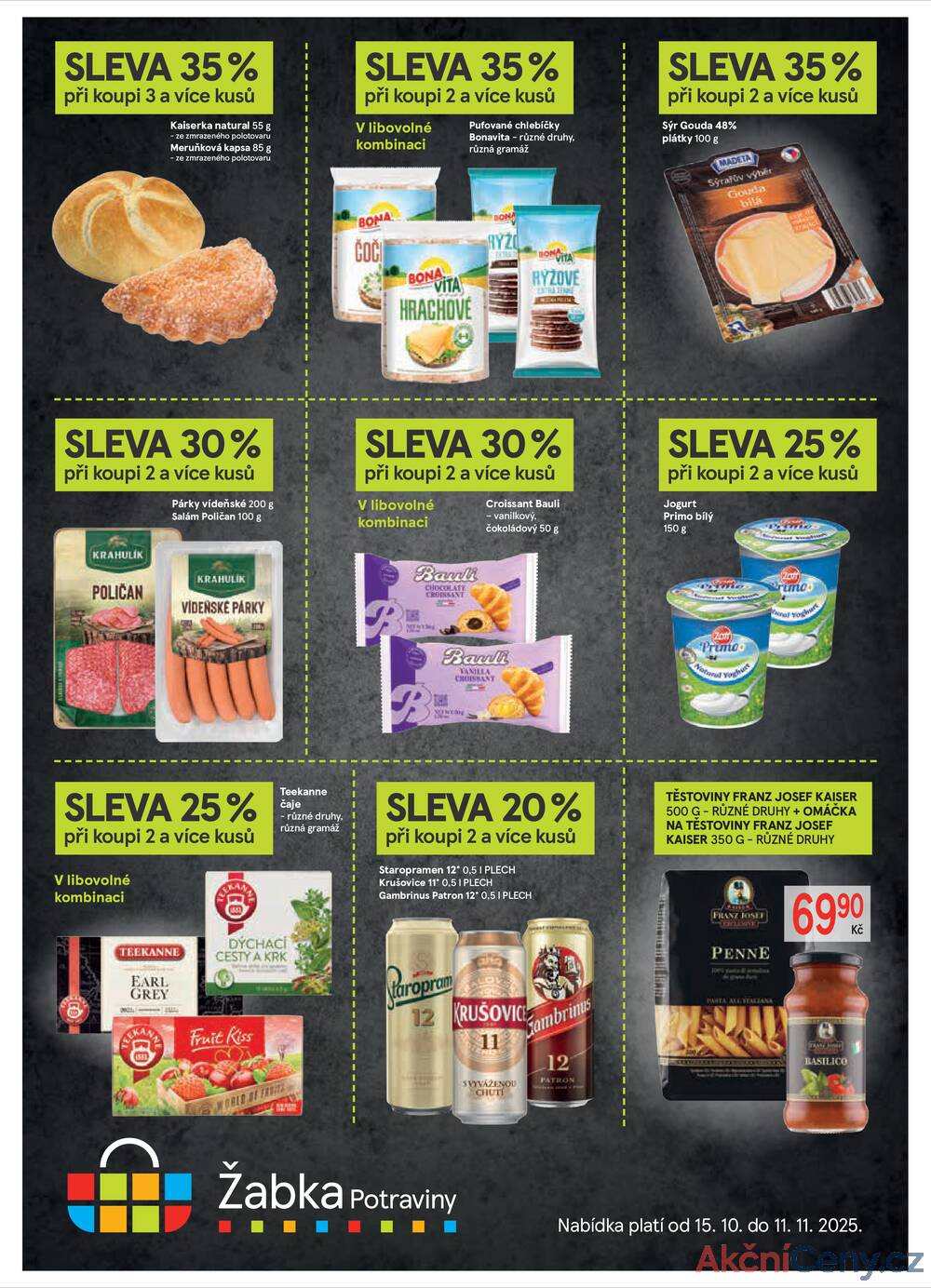 Leták Žabka
		  platný do 28.10.2025 - strana 3