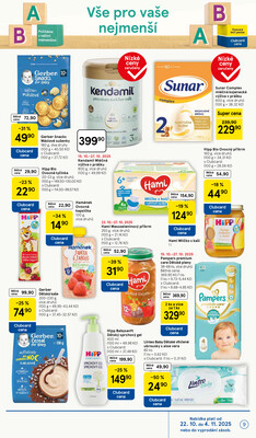 Tesco malé hypermarkety od 22.10. do 28.10.2025