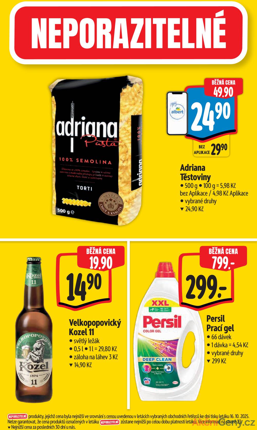 Leták Albert - Albert Supermarket Jihomoravský od 22.10. do 27.10.2025 - strana 5